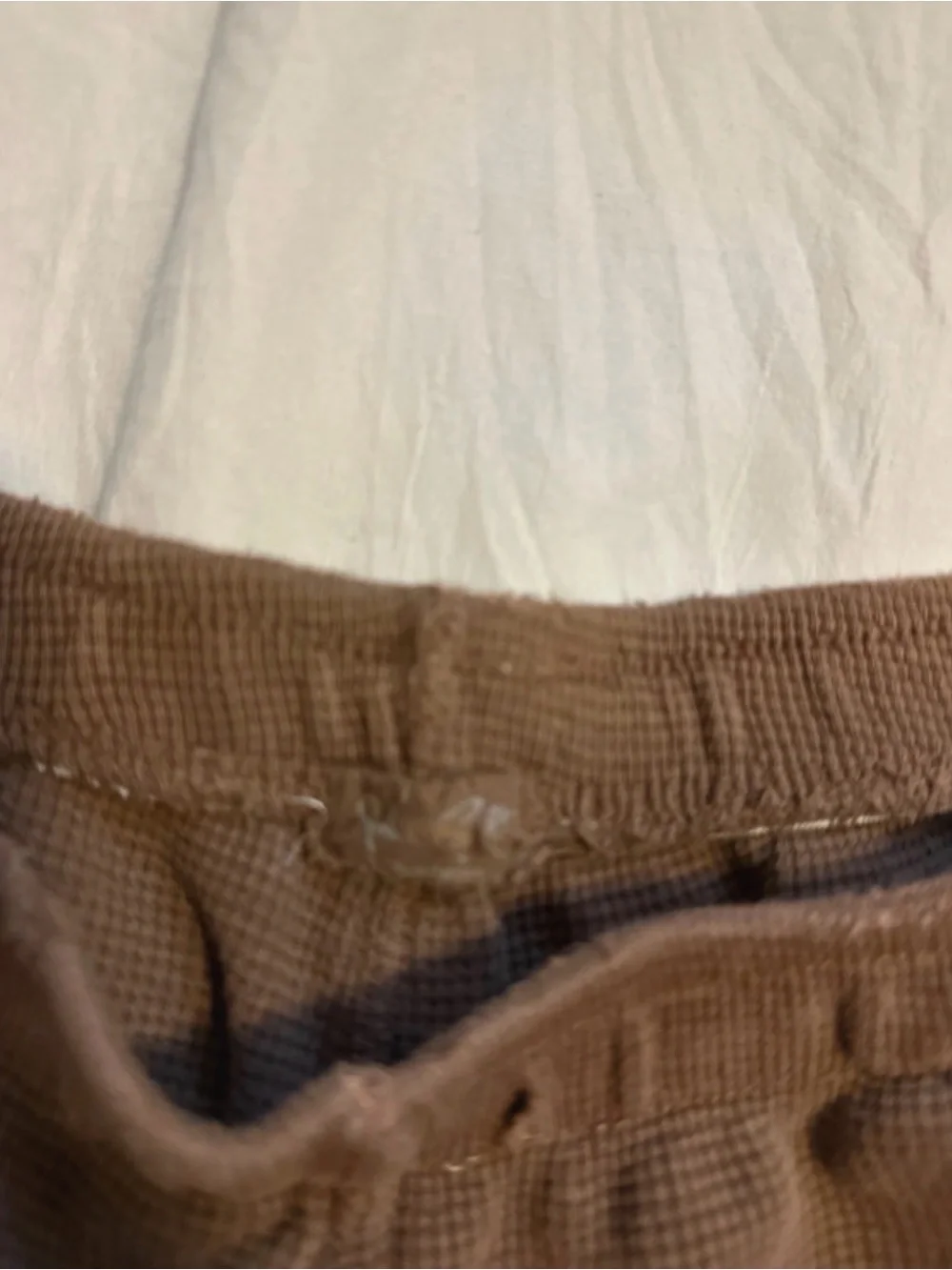 Brandy Melville Brown Waffle Knit Shorts